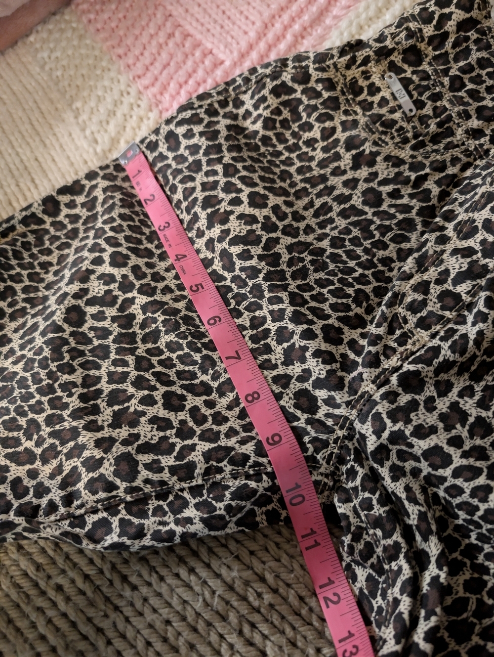Coco + Carmen Cheetah Amazing Stretch Fit Sculpt Lift Jean Dress Pants NWT's. - Picture 15 of 16